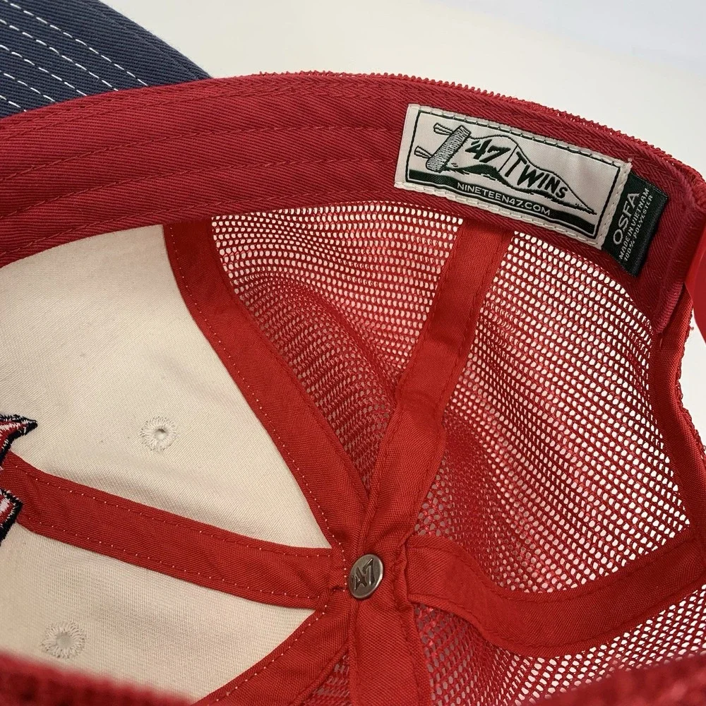 St. Louis Cardinals Hat Gray Red Mesh '47 Twins Snapback OSFA MLB Baseball Cap